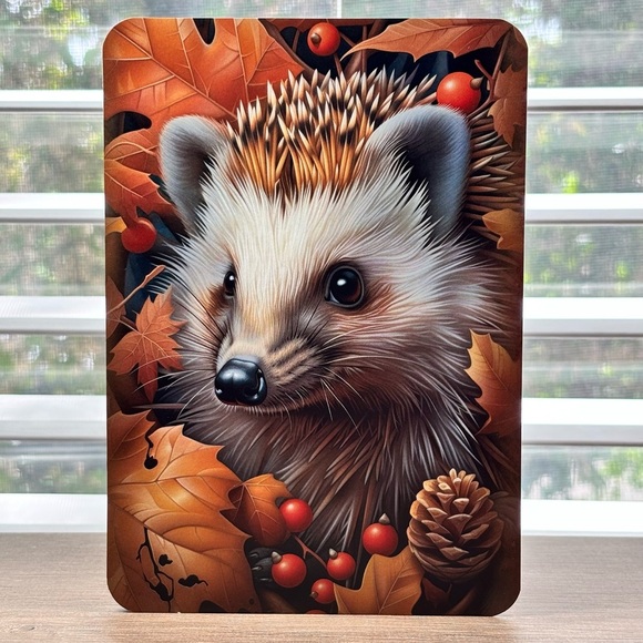 Vibrant Hedgehog Handmade Greeting Card - Picture 1 of 1
